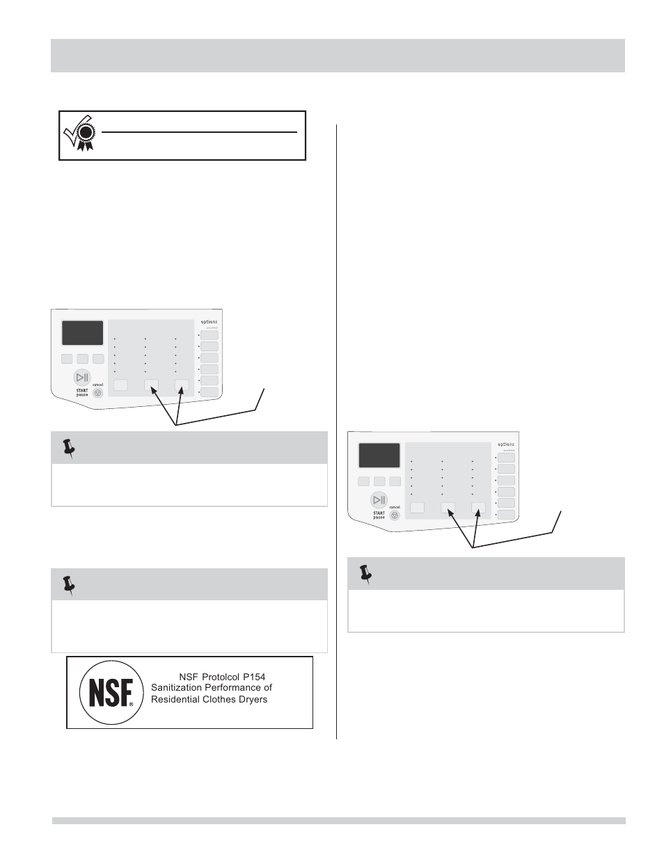 Operating instructions, Cycle settings | FRIGIDAIRE 137339000A User Manual | Page 11 / 22