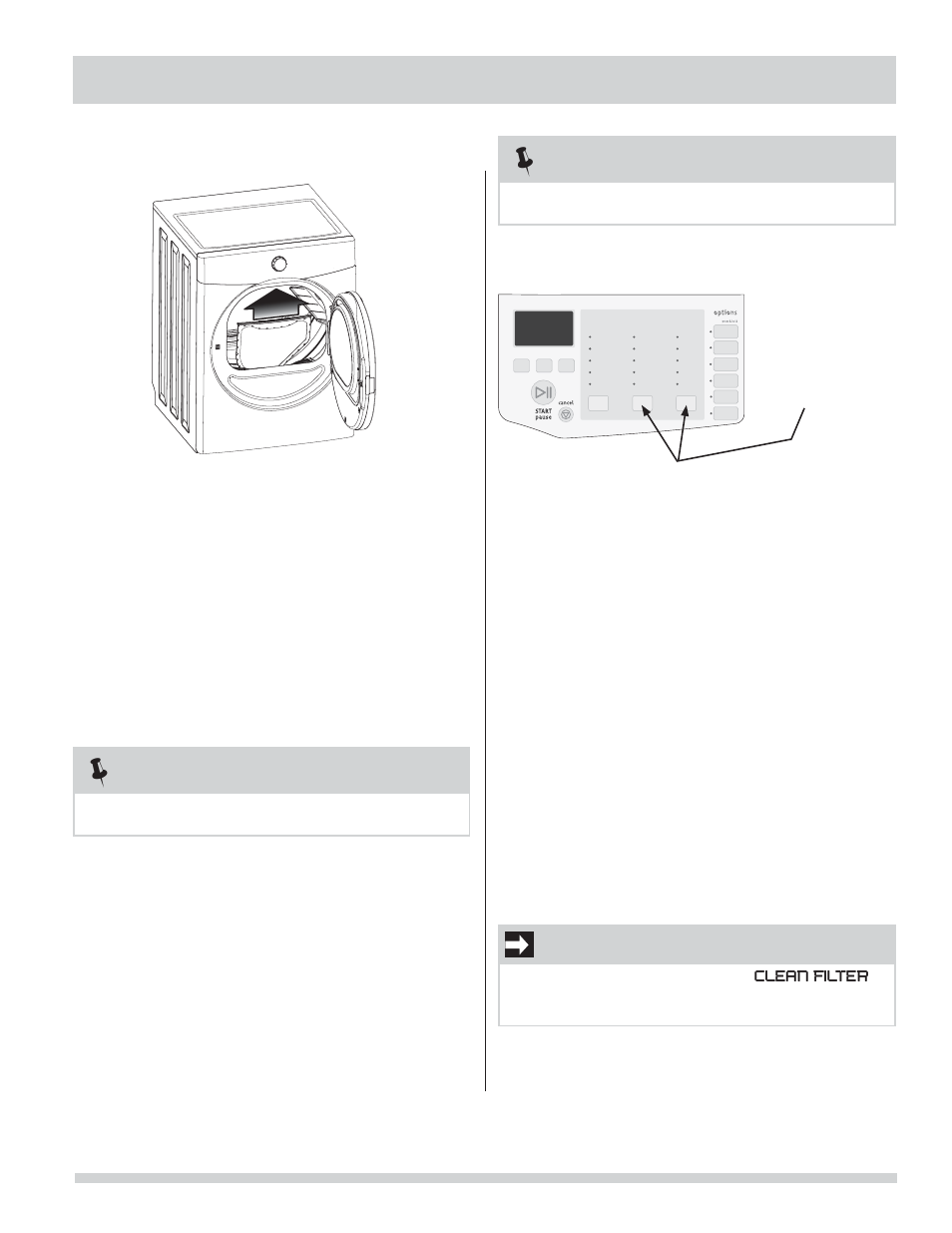Operating instructions, Important, Operating your dryer, continued | FRIGIDAIRE 137339000A User Manual | Page 7 / 22