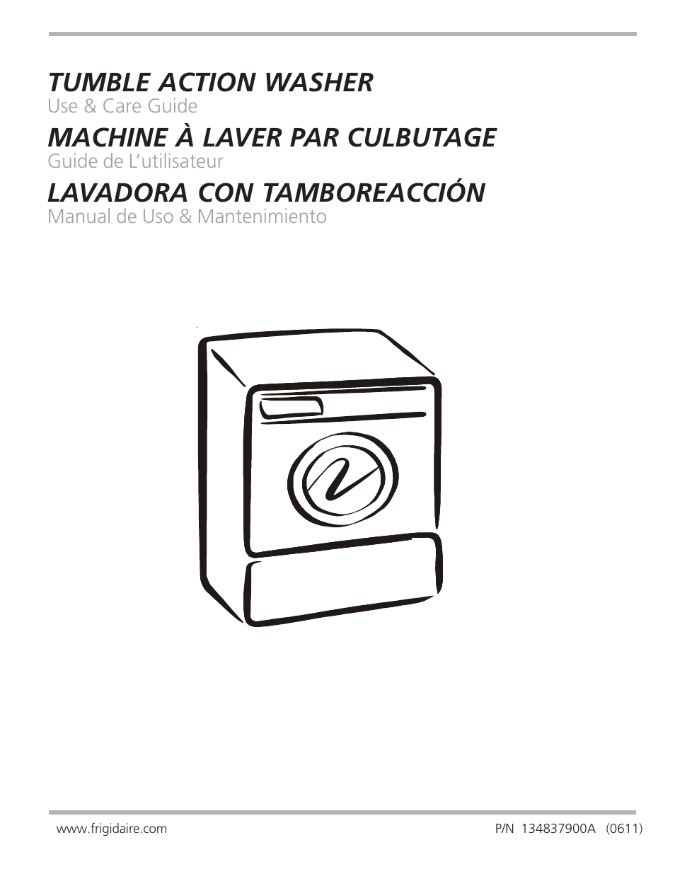 FRIGIDAIRE 134837900A User Manual | 11 pages