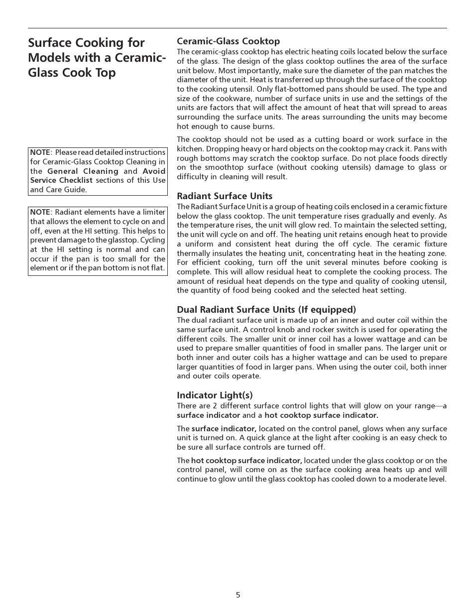 FRIGIDAIRE pmn User Manual | Page 5 / 24
