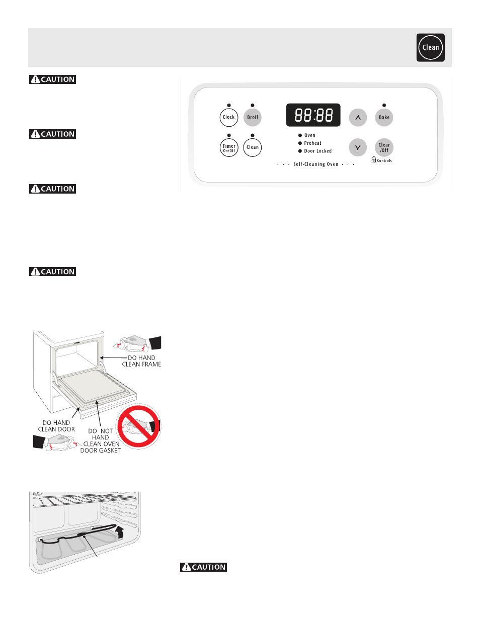 Self-cleaning | FRIGIDAIRE ES200 User Manual | Page 13 / 22