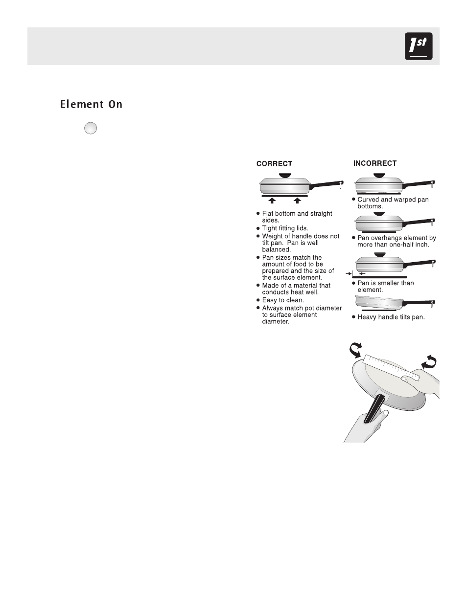 Before setting surface controls | FRIGIDAIRE ES200 User Manual | Page 7 / 22