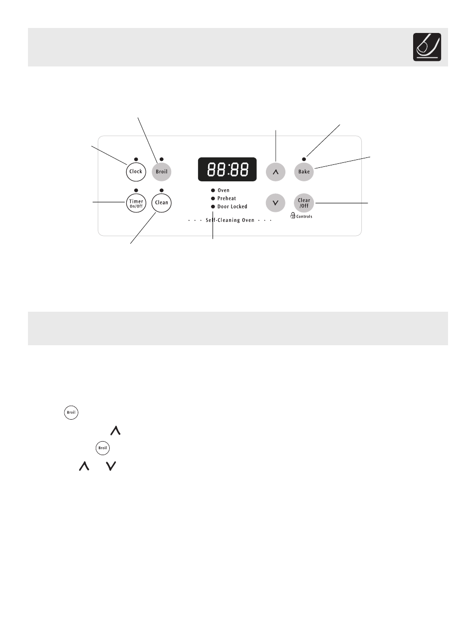 Oven control functions | FRIGIDAIRE ES200 User Manual | Page 9 / 22