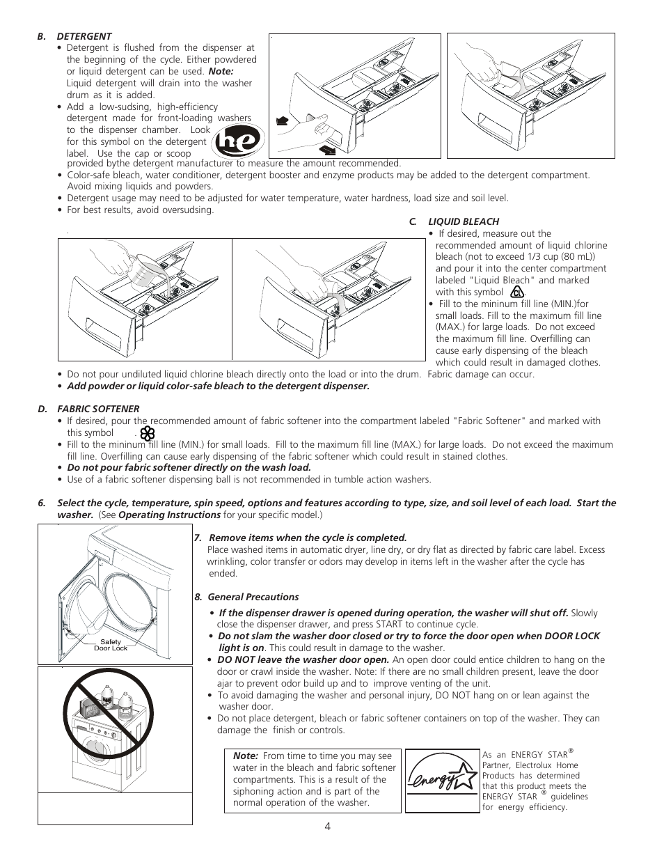 FRIGIDAIRE 134683400 User Manual | Page 4 / 8