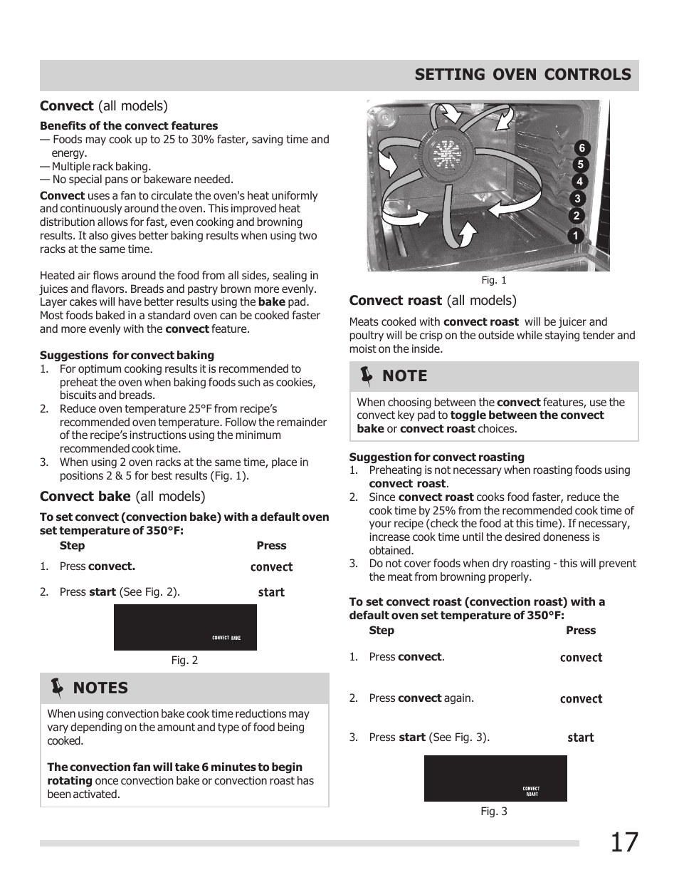 Setting oven controls | FRIGIDAIRE 316901207 User Manual | Page 17 / 32