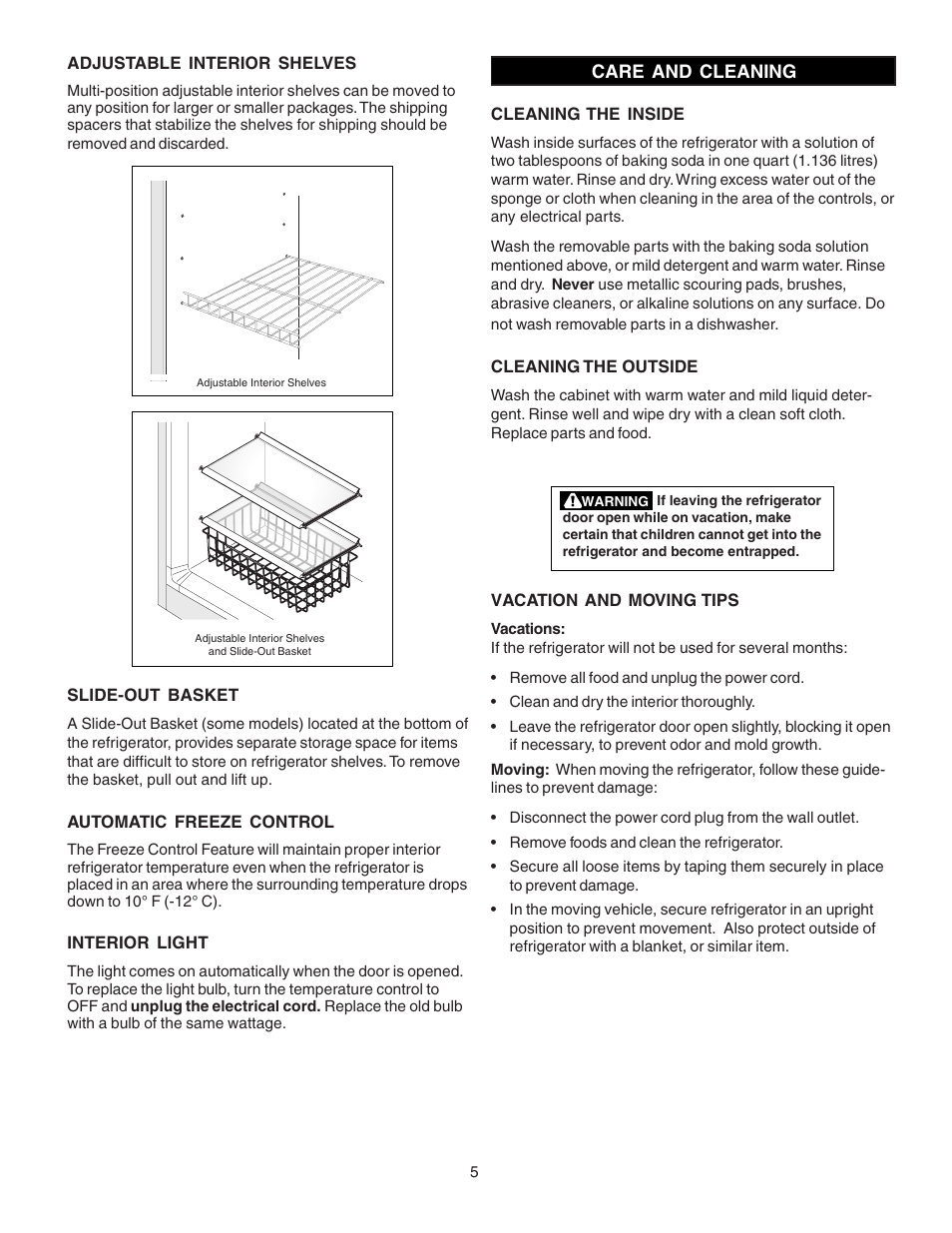 FRIGIDAIRE 297081000 User Manual | Page 5 / 8