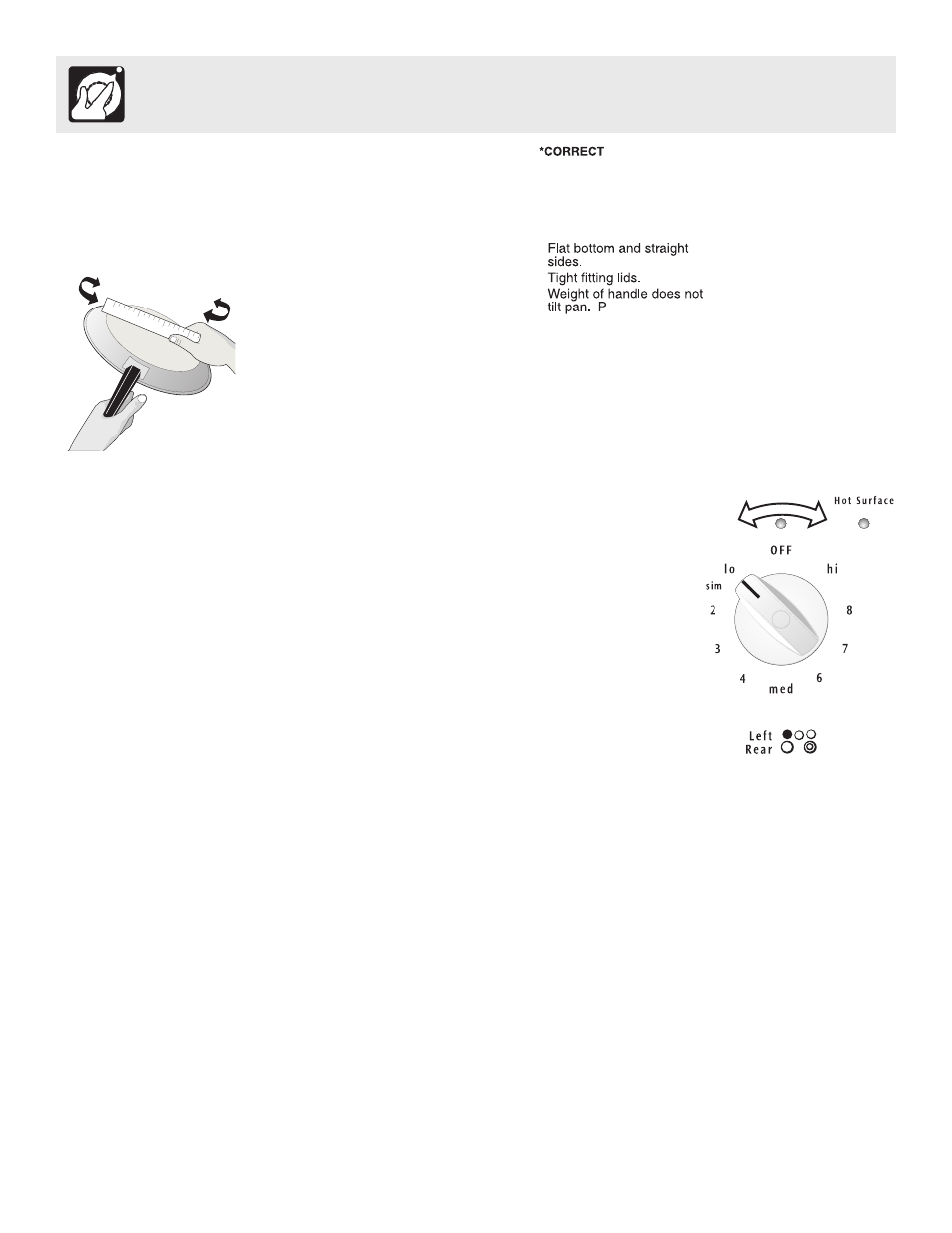 Setting surface controls | FRIGIDAIRE 316417013 User Manual | Page 8 / 28