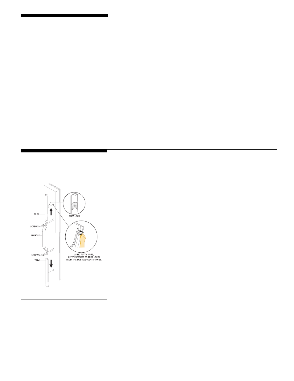 Care and cleaning, Removing the handles and doors | FRIGIDAIRE 218954901 User Manual | Page 11 / 19