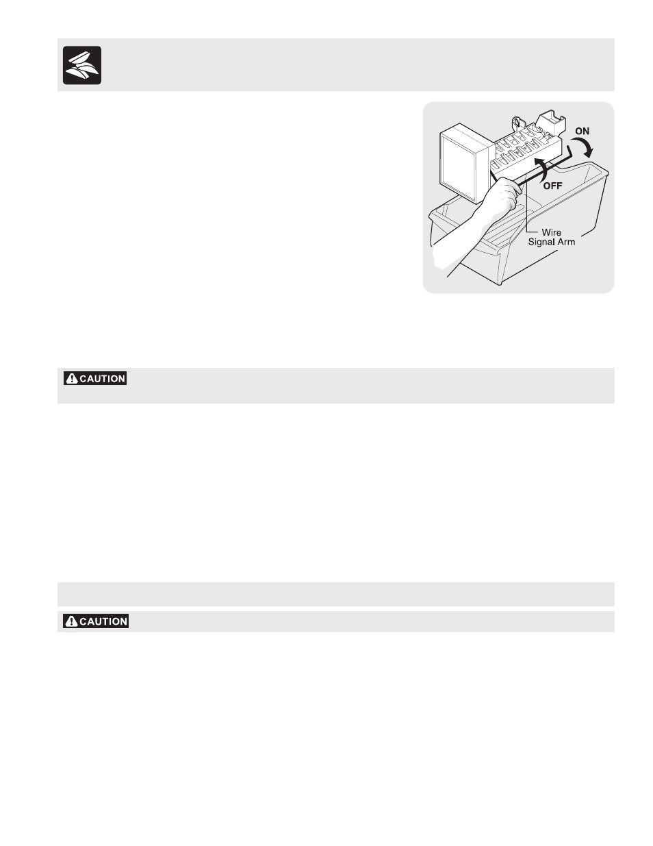 Ice service | FRIGIDAIRE 240400102 User Manual | Page 15 / 21