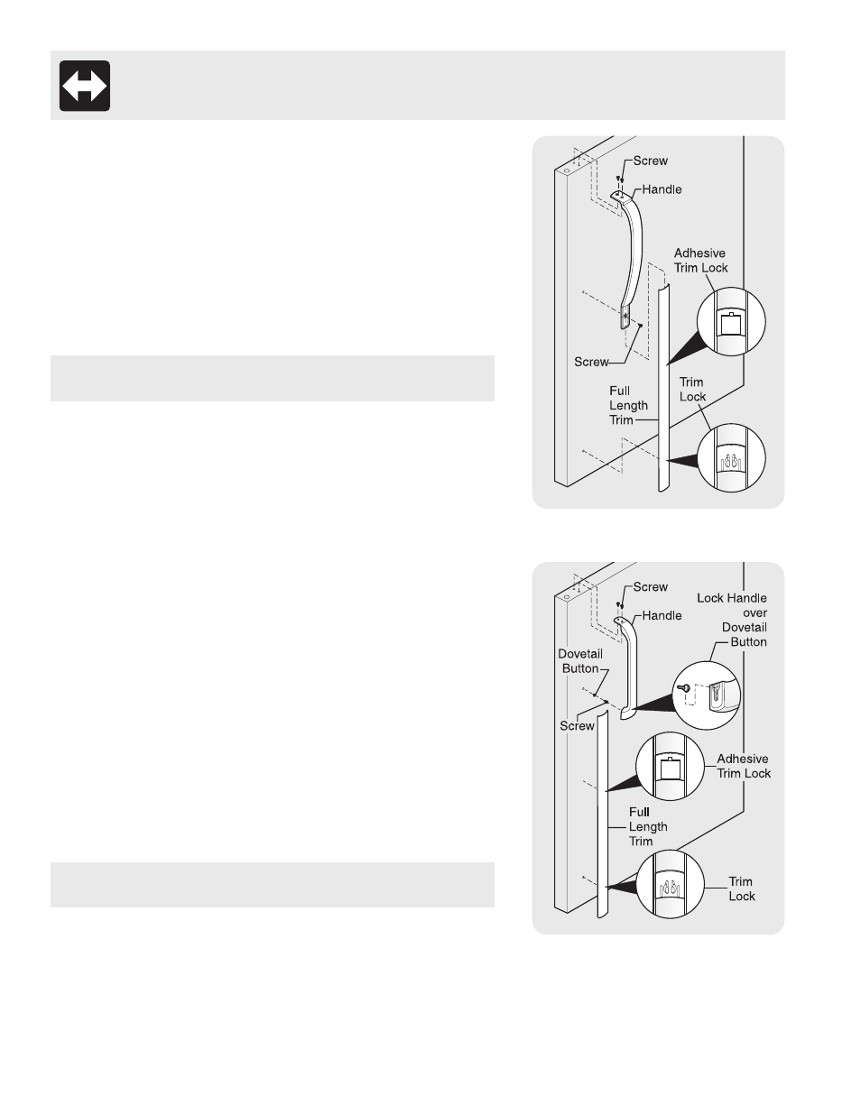 Door removal and reversal instructions, Continued) | FRIGIDAIRE 240400102 User Manual | Page 8 / 21