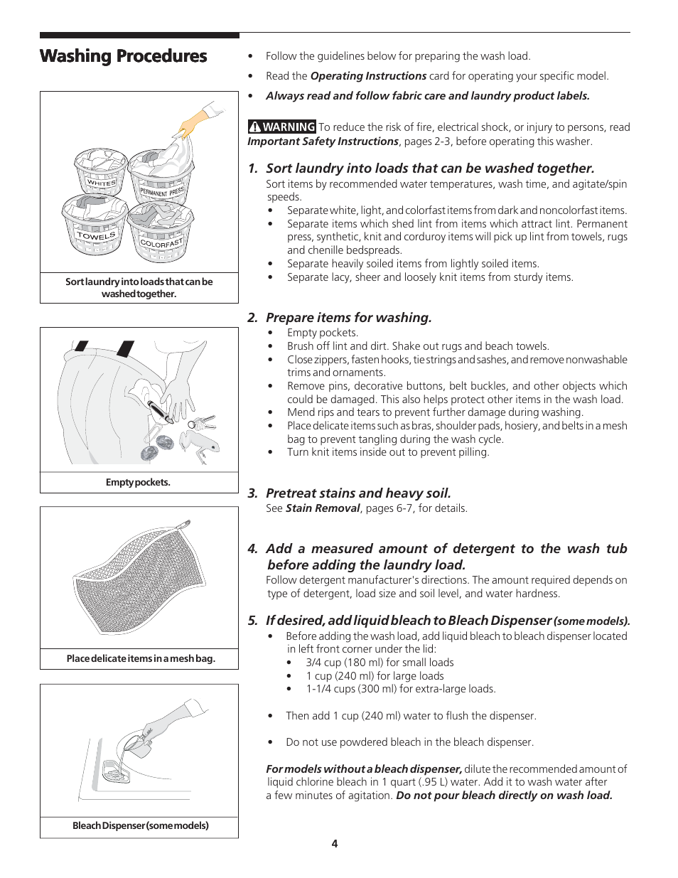 FRIGIDAIRE 131843000C User Manual | Page 4 / 14