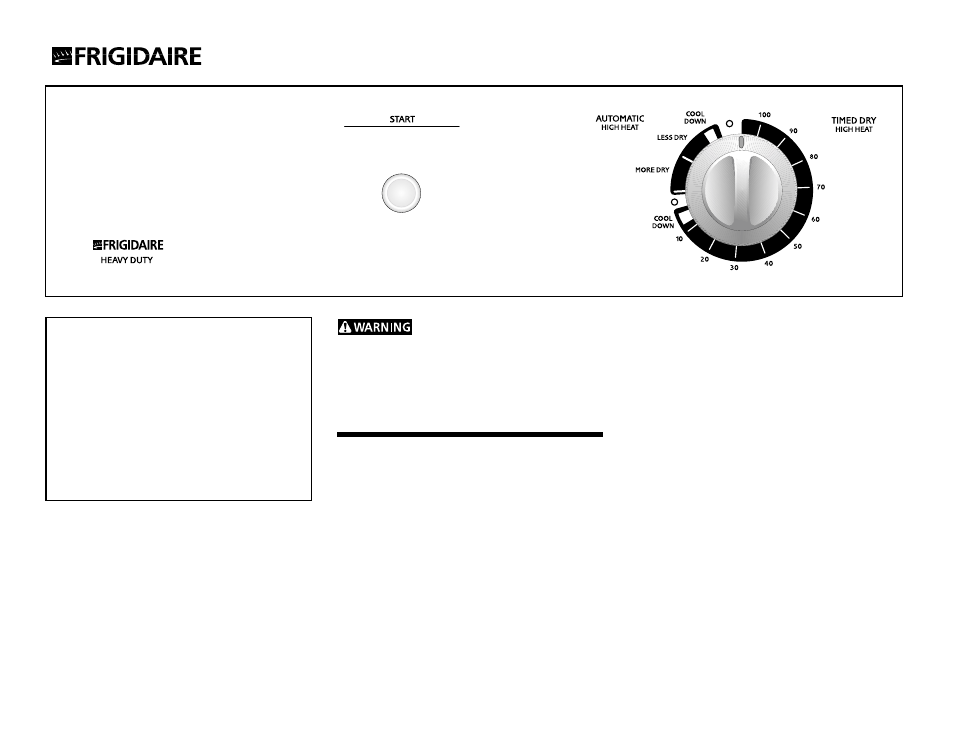 FRIGIDAIRE FDE216RE User Manual | 2 pages