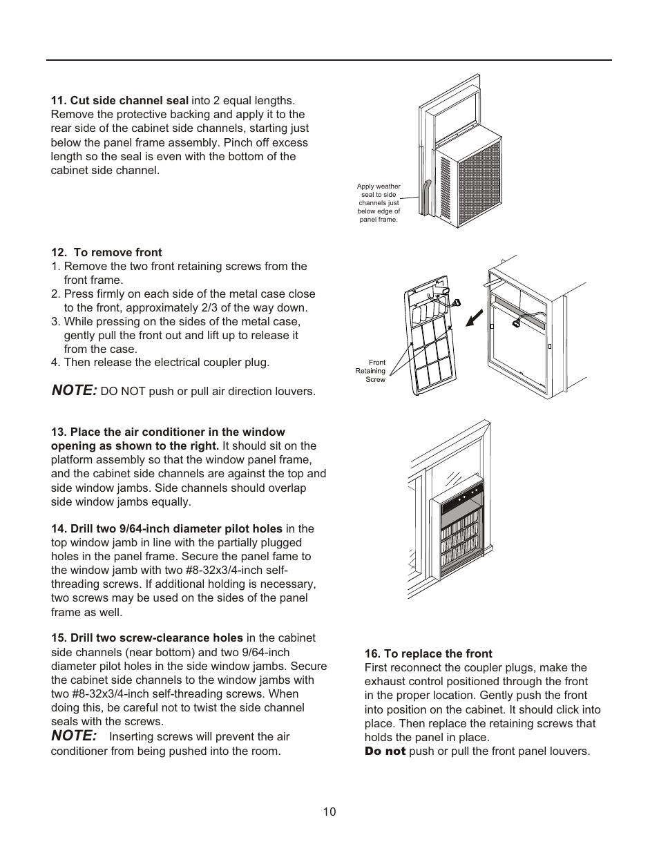 FRIGIDAIRE 2020213A0362 User Manual | Page 10 / 10