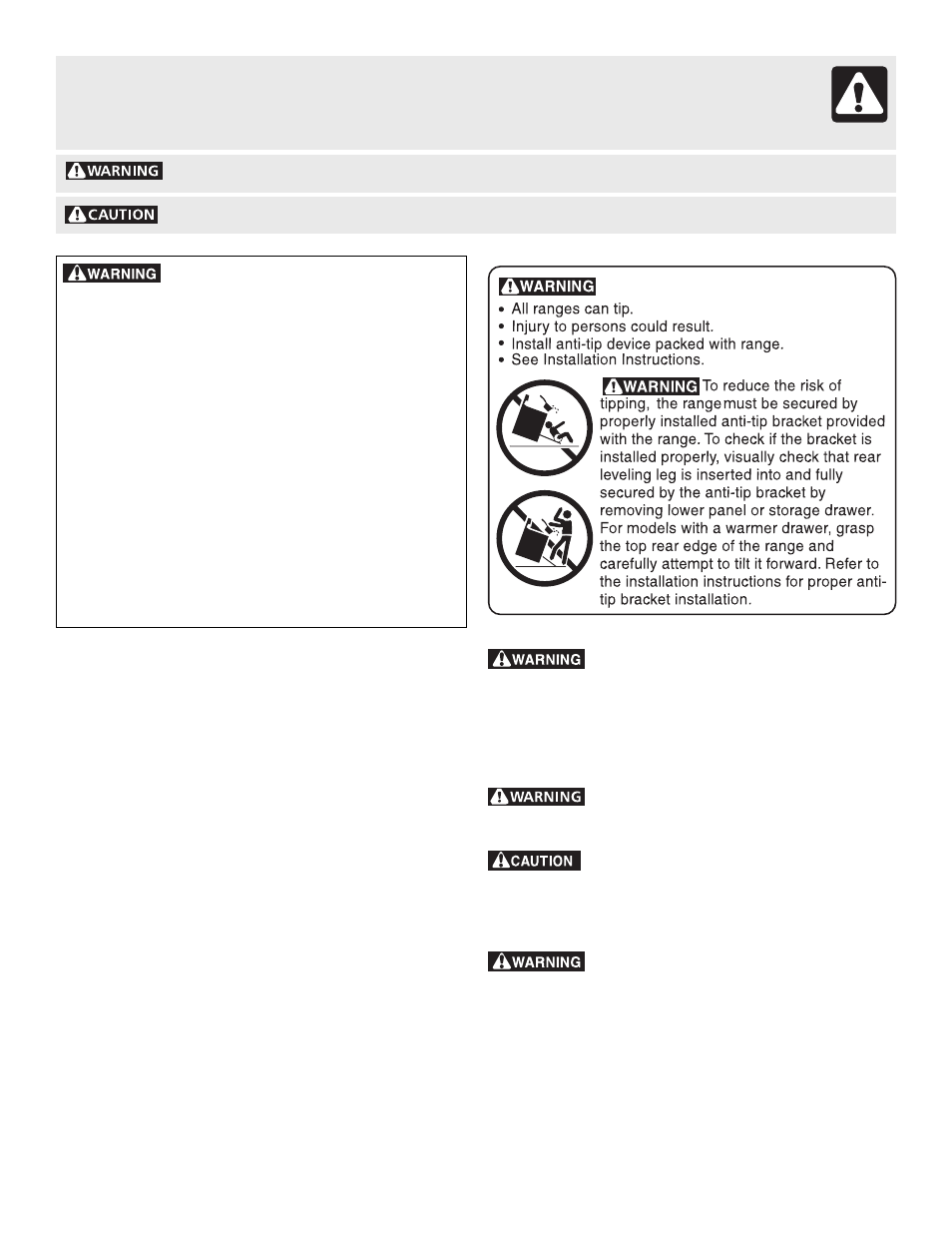 Important safety instructions | FRIGIDAIRE ES340 User Manual | Page 3 / 24