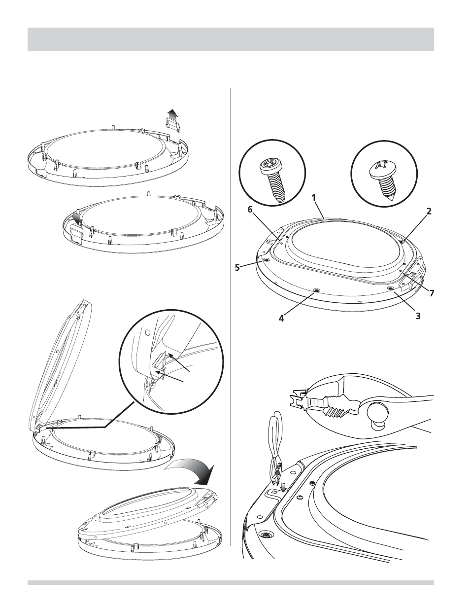 Inversión de la puerta, Reensamblaje de la puerta | FRIGIDAIRE 137134900B User Manual | Page 64 / 68