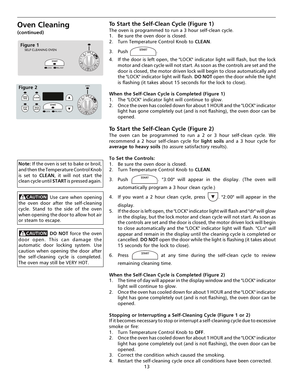 Oven cleaning | FRIGIDAIRE 316000653 User Manual | Page 13 / 20