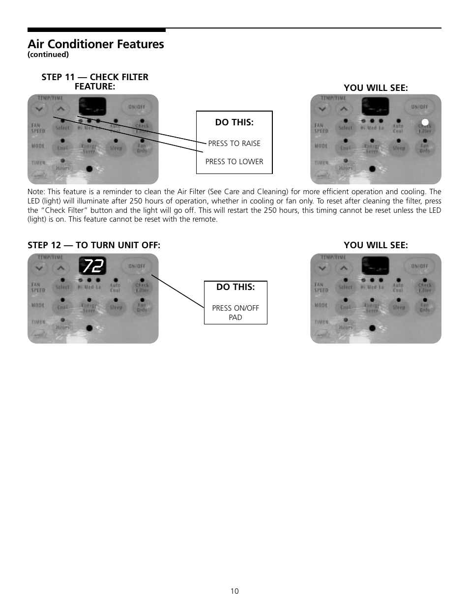 FRIGIDAIRE 309000848 User Manual | Page 10 / 40