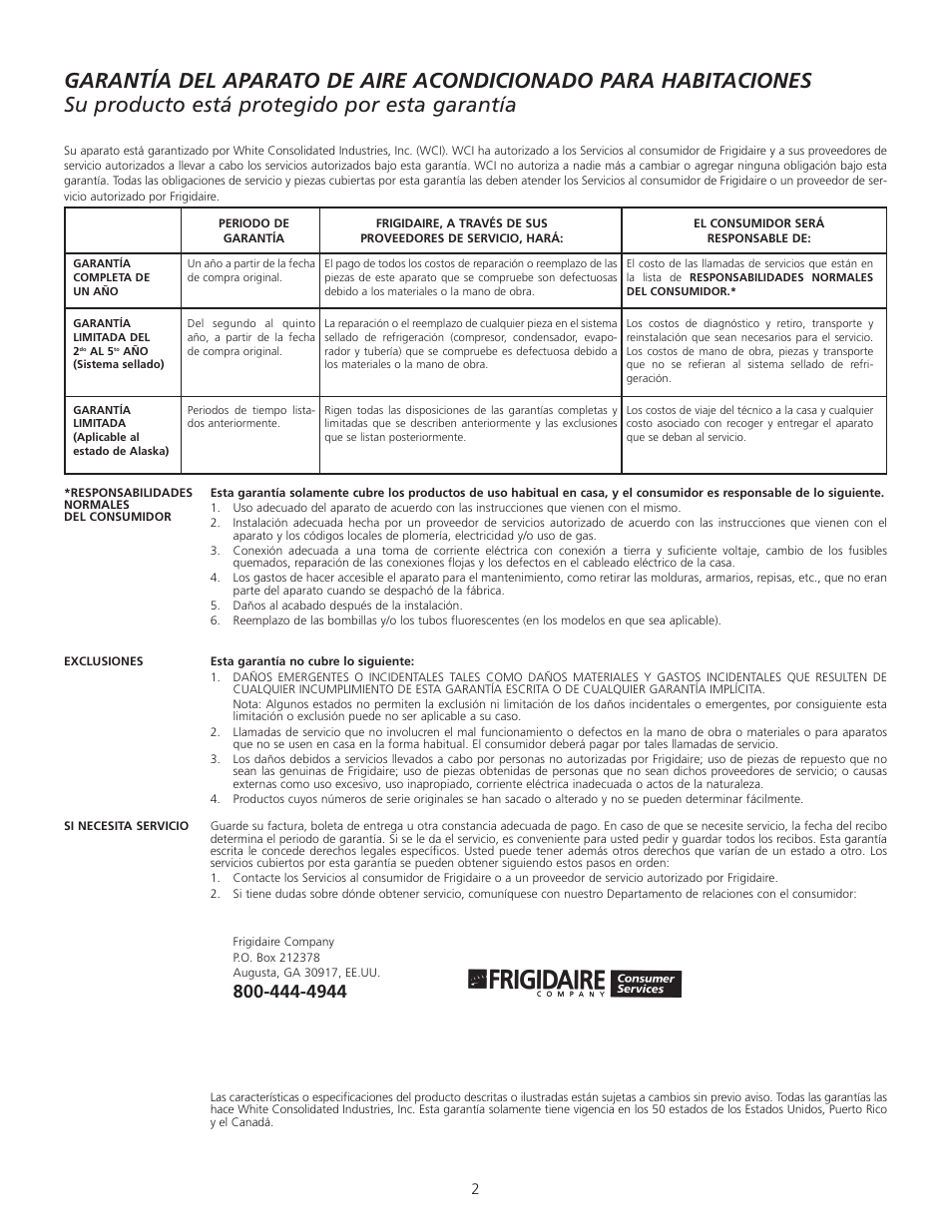FRIGIDAIRE 309000848 User Manual | Page 15 / 40