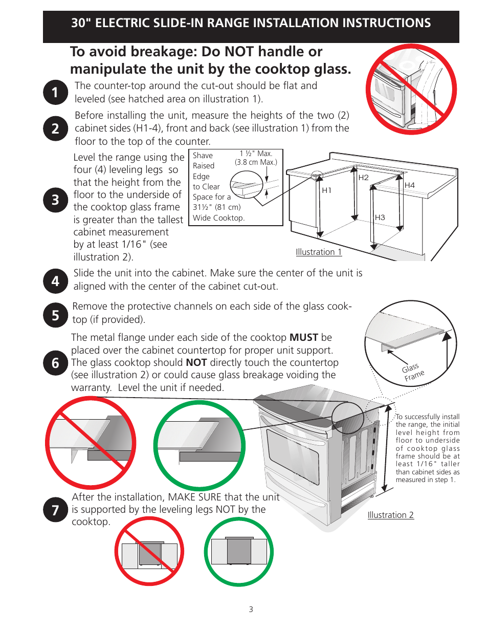 FRIGIDAIRE 318201616 User Manual | Page 3 / 32