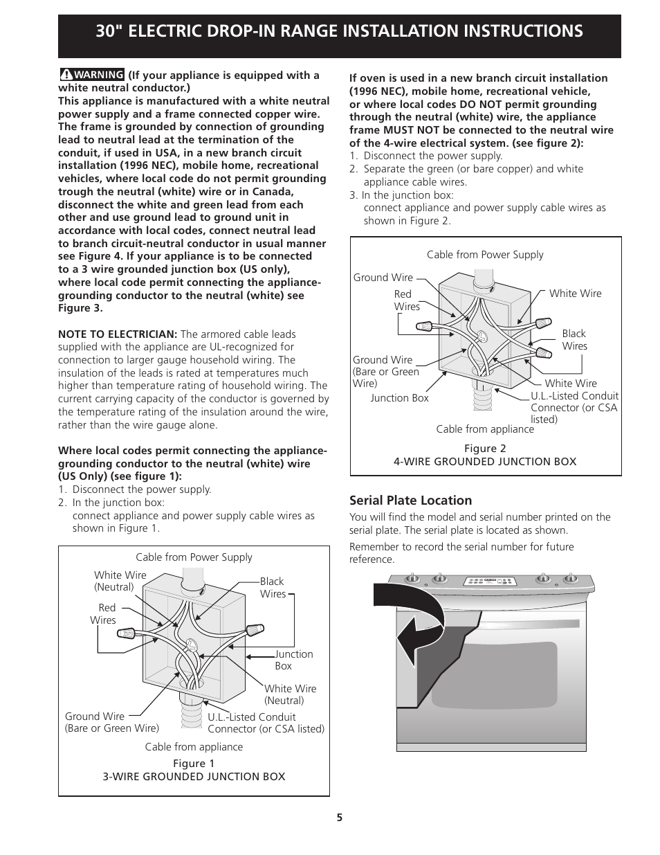 FRIGIDAIRE 318201613 User Manual | Page 5 / 16