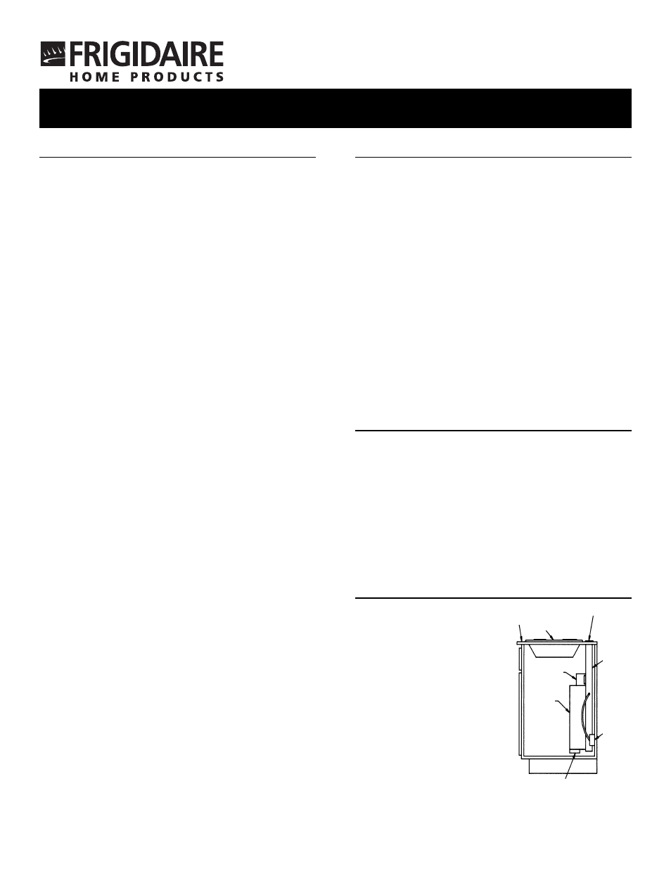 FRIGIDAIRE HV2730B User Manual | 6 pages