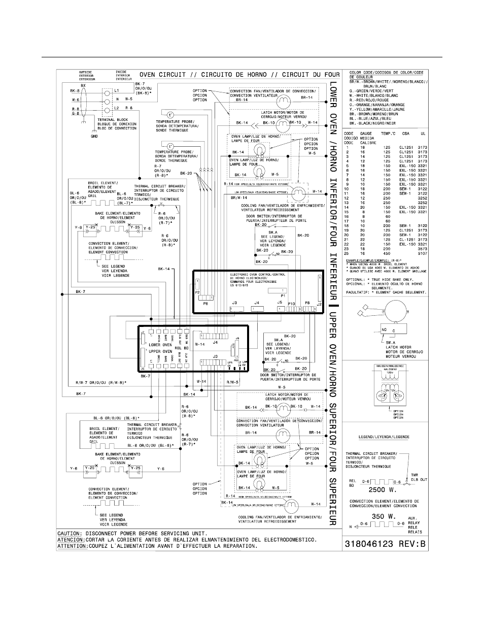 FRIGIDAIRE FEB30T5GCC User Manual | Page 10 / 10