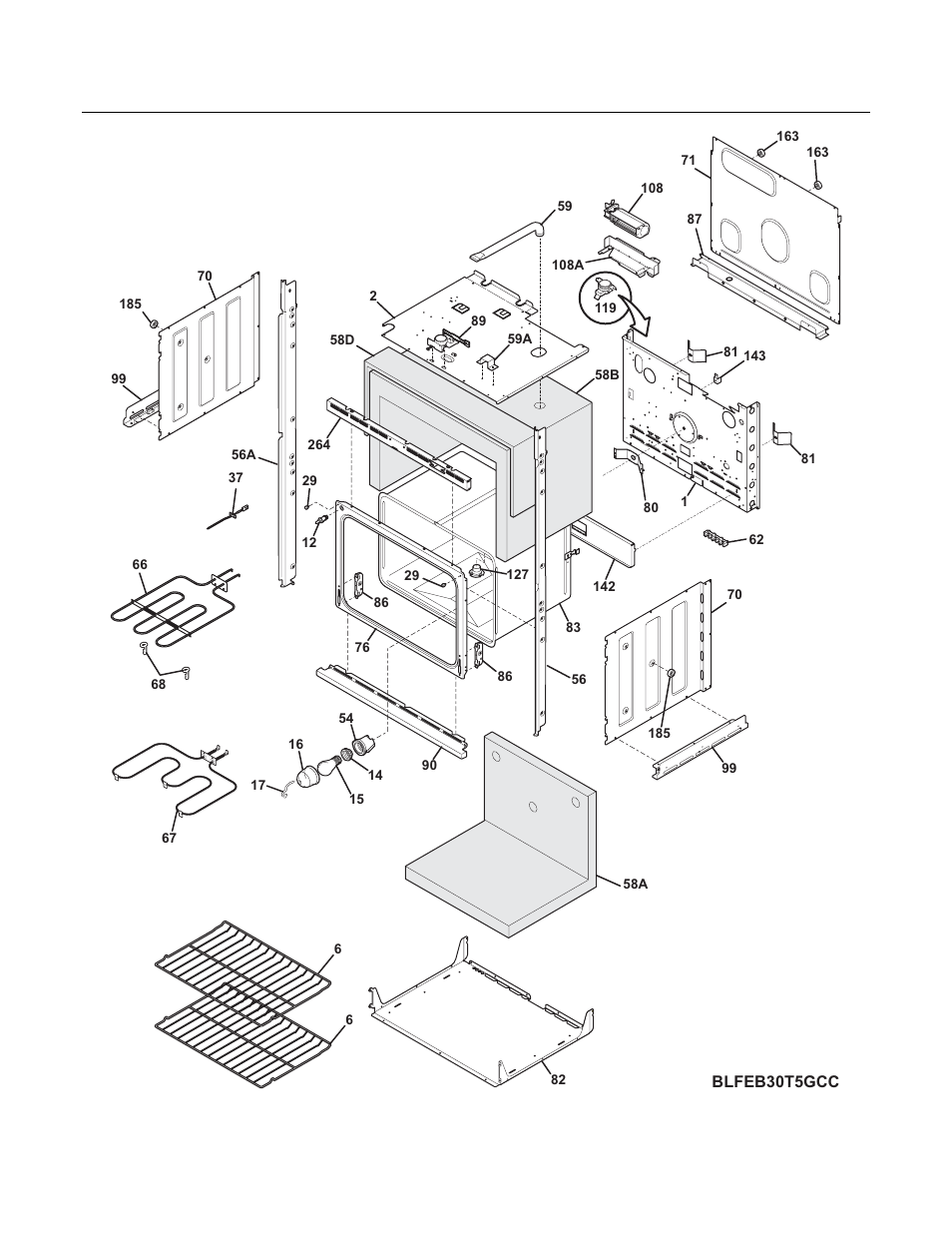 FRIGIDAIRE FEB30T5GCC User Manual | Page 6 / 10