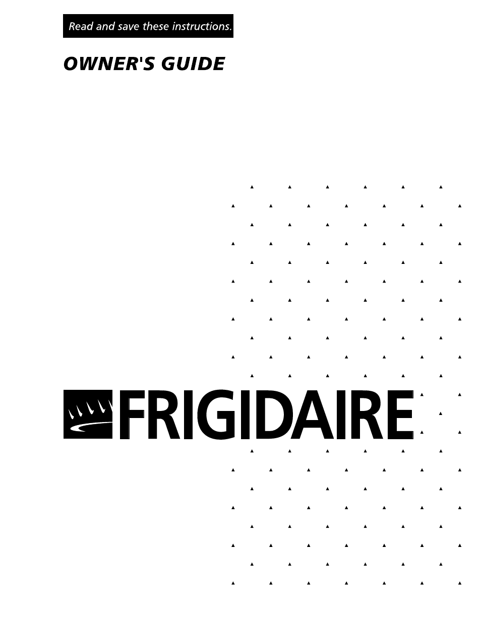 FRIGIDAIRE 216770900 User Manual | 10 pages