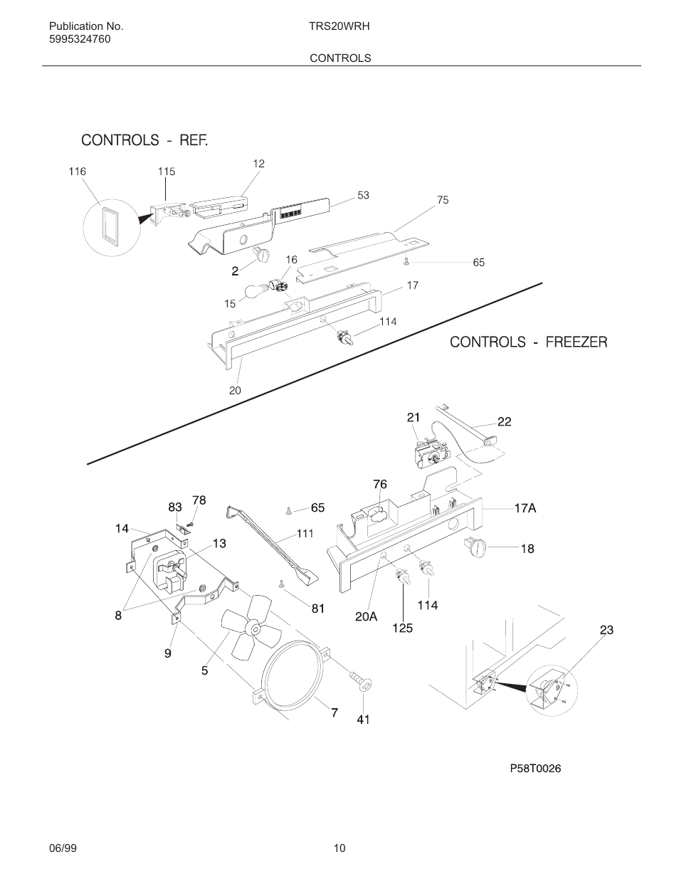 FRIGIDAIRE TRS20WRH User Manual | Page 10 / 21