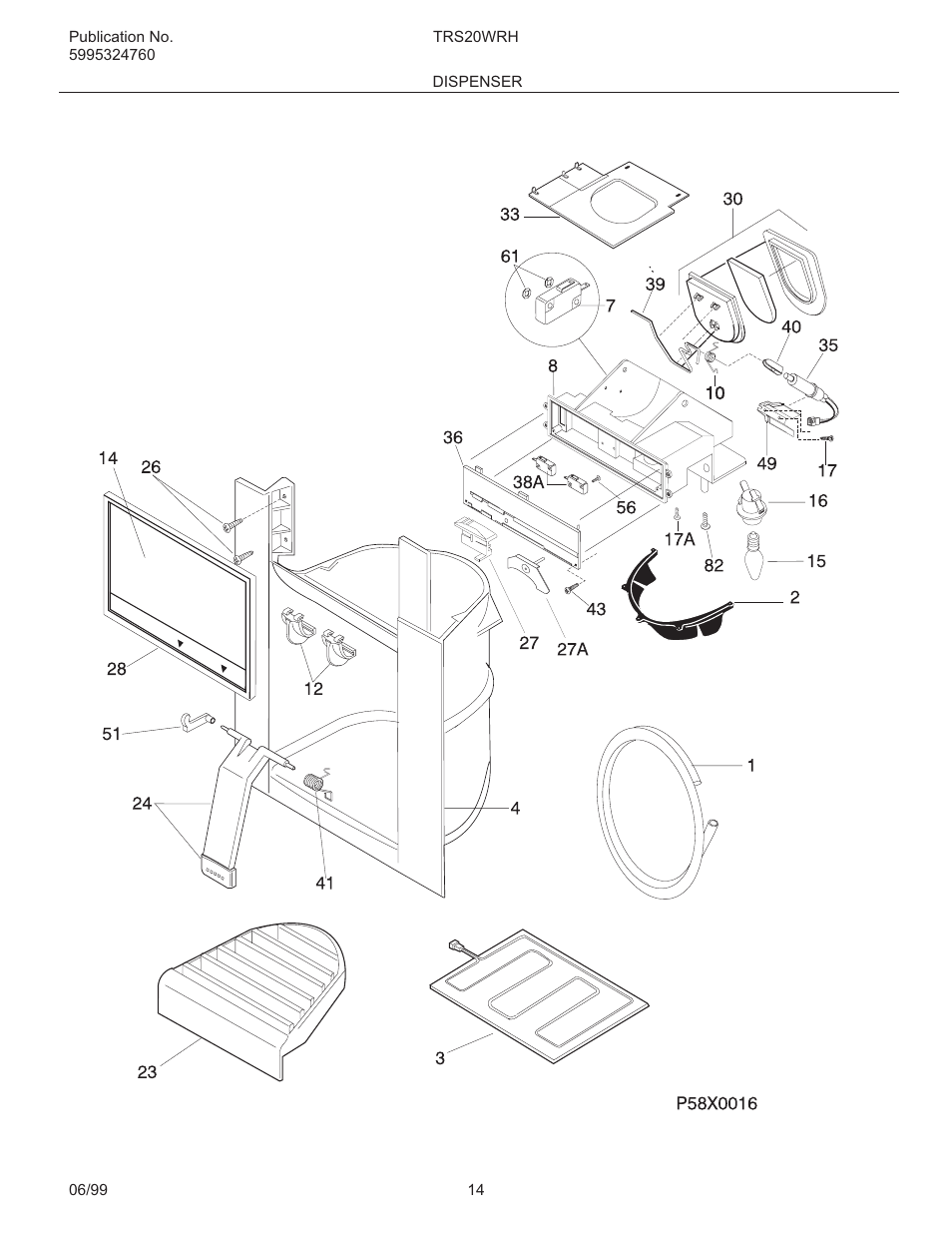 FRIGIDAIRE TRS20WRH User Manual | Page 14 / 21