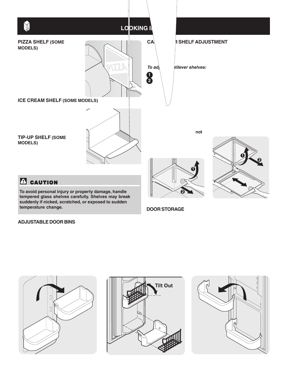 Looking inside | FRIGIDAIRE 241695301 User Manual | Page 8 / 24