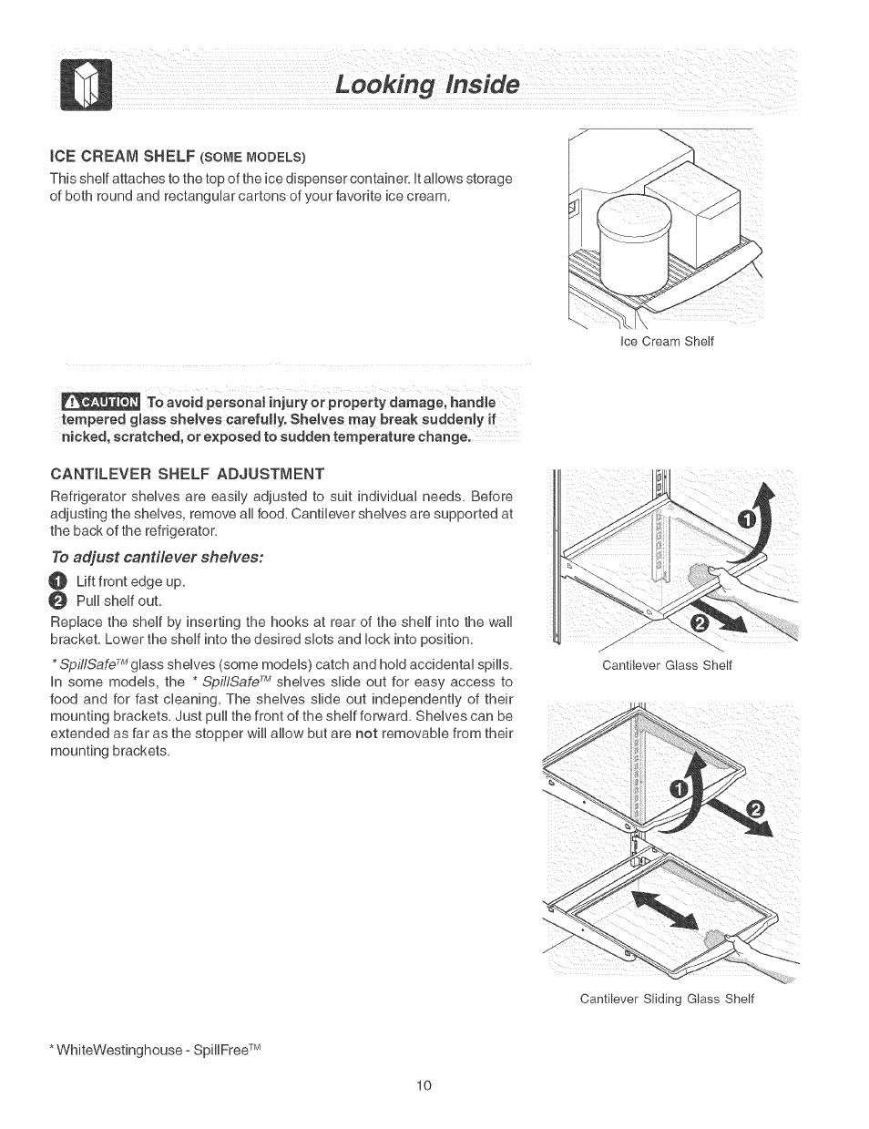 FRIGIDAIRE Refrigerator User Manual | Page 10 / 26