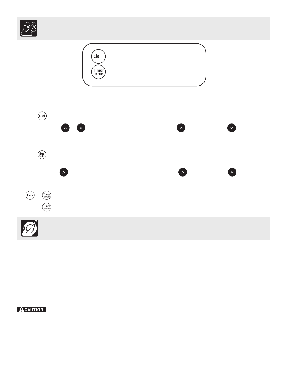 Setting surface & oven controls, Setting clock & minute timer (some models) | FRIGIDAIRE Electric Range User Manual | Page 6 / 12