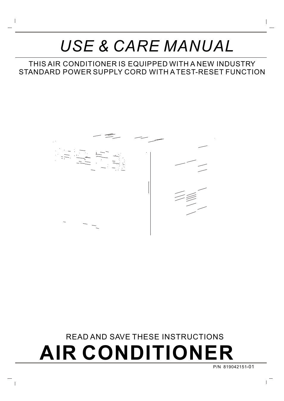 FRIGIDAIRE 819042151-01 User Manual | 7 pages