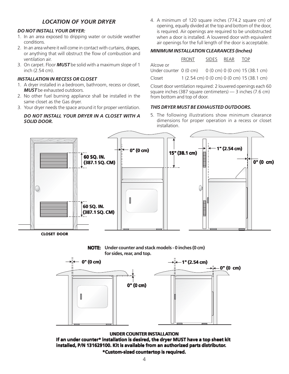 FRIGIDAIRE P/N 134296400A (0404) User Manual | Page 4 / 9