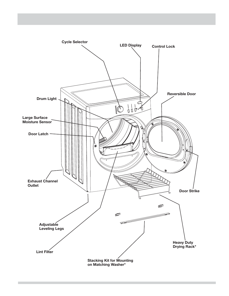 Features | FRIGIDAIRE 137118600B User Manual | Page 5 / 18