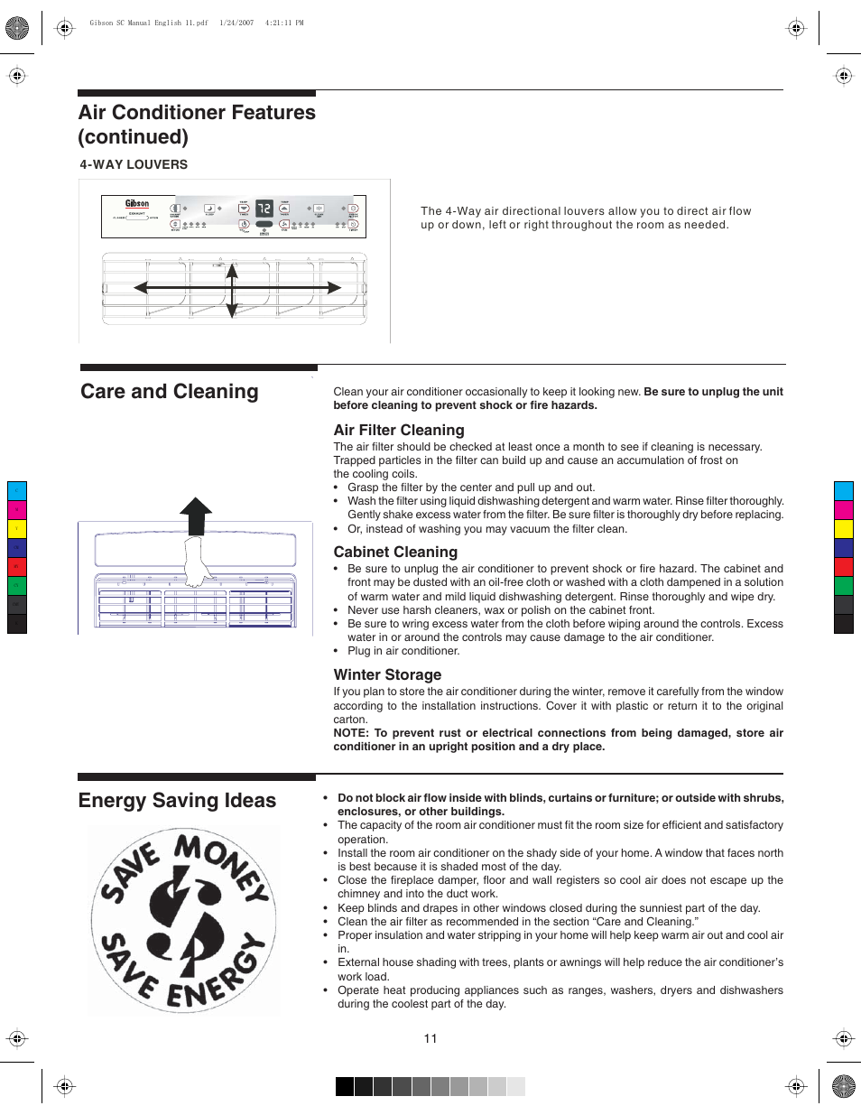 Are %nergy, Abinet, 7inter | FRIGIDAIRE 220213A196 User Manual | Page 11 / 12