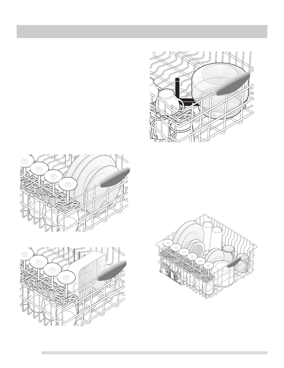 Bowl tines, Top rack cycle, Preparing and loading dishes | FRIGIDAIRE 154881901 User Manual | Page 10 / 20