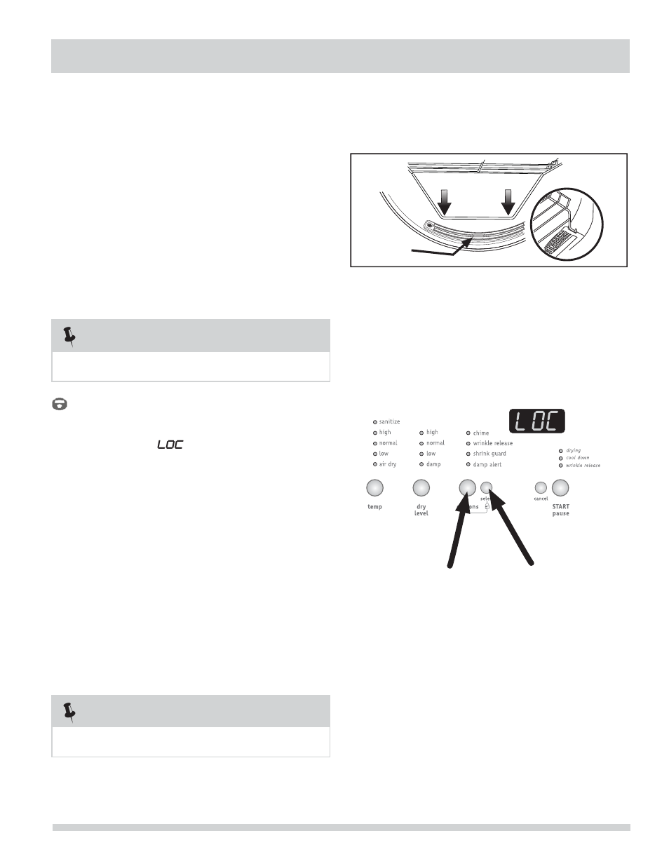 Operating instructions, Other features | FRIGIDAIRE 137338500A User Manual | Page 11 / 18