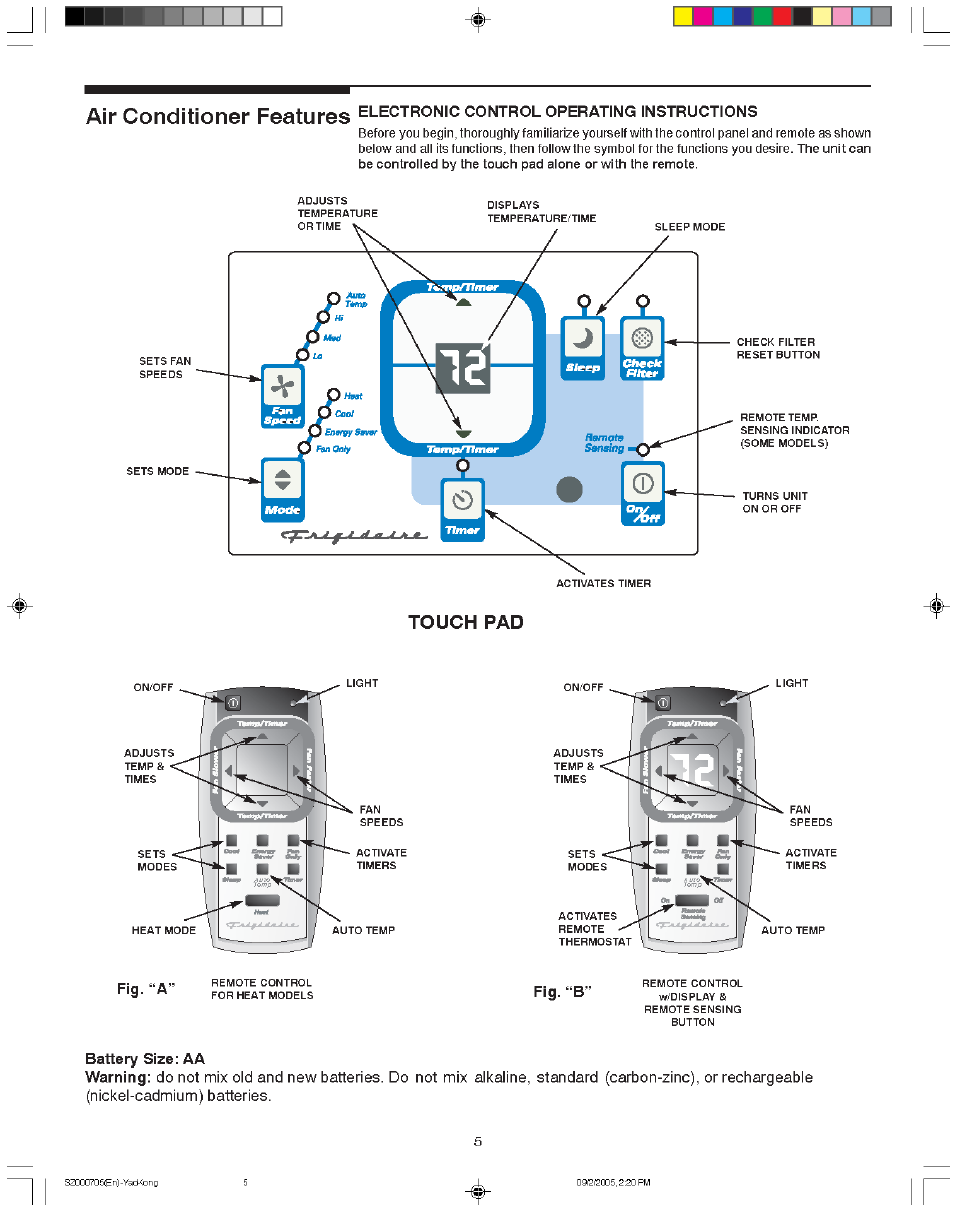 FRIGIDAIRE 220218A028 User Manual | Page 5 / 12