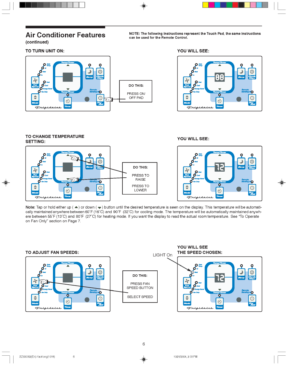 FRIGIDAIRE 220218A028 User Manual | Page 6 / 12