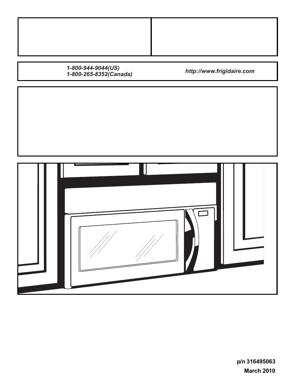 FRIGIDAIRE 316495063 User Manual | 24 pages