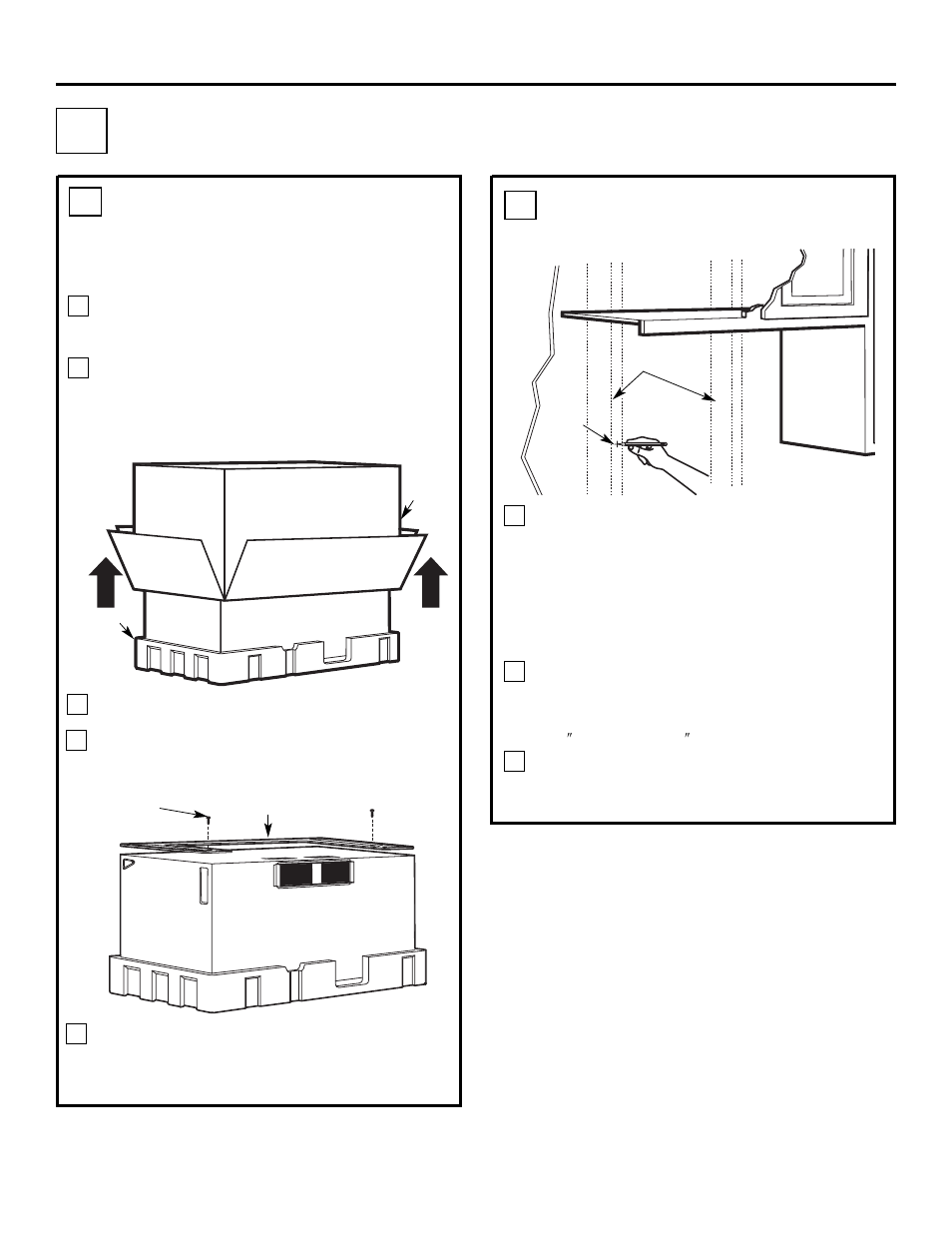 Placement of the mounting plate 1, Installation instructions | FRIGIDAIRE 316495063 User Manual | Page 6 / 24