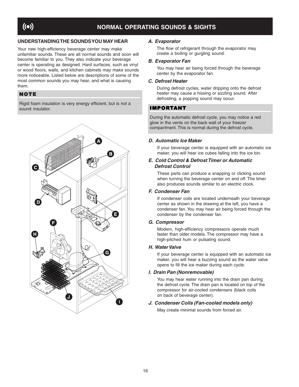 FRIGIDAIRE 241666500 User Manual | Page 16 / 22