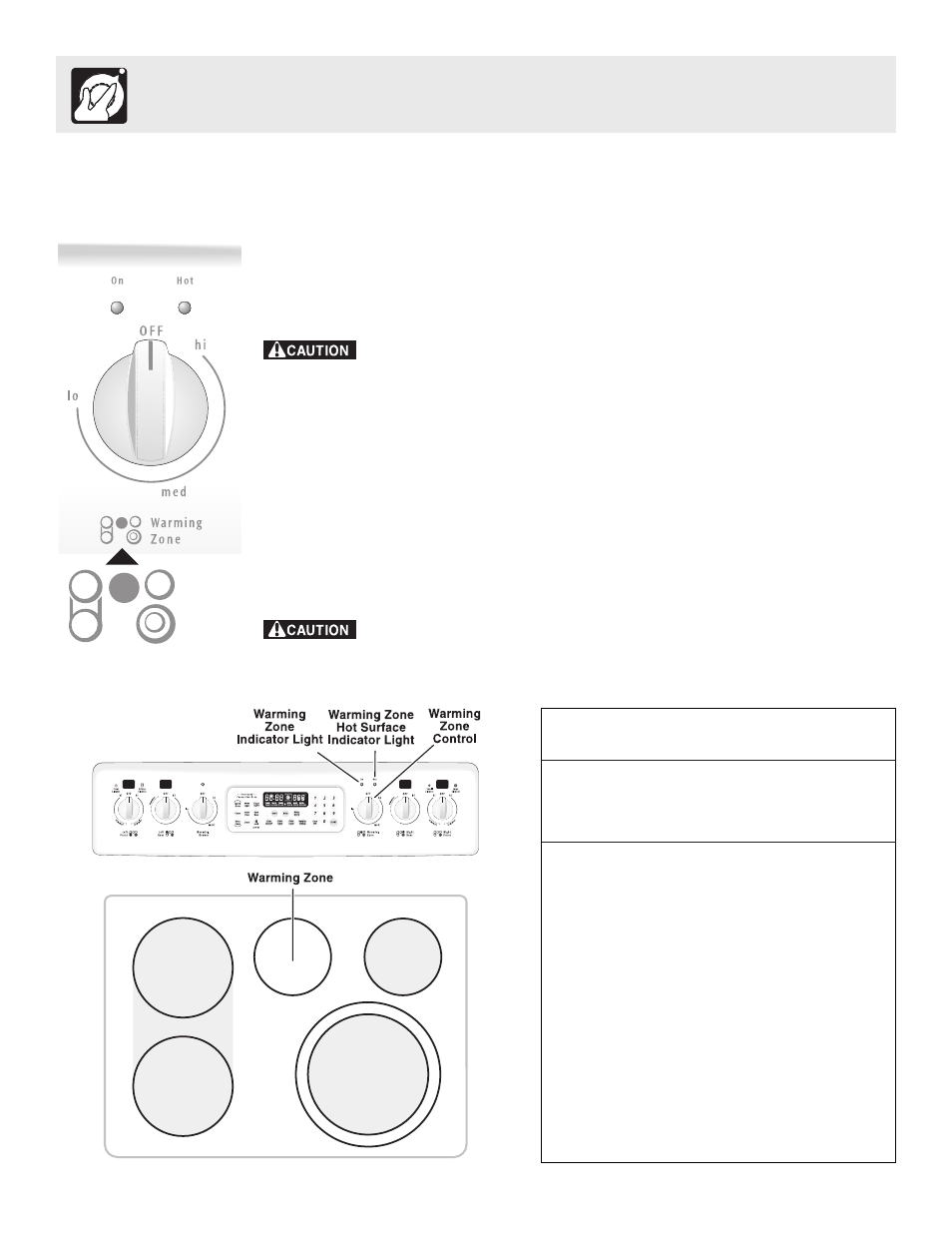Setting surface controls | FRIGIDAIRE ES510 User Manual | Page 12 / 44
