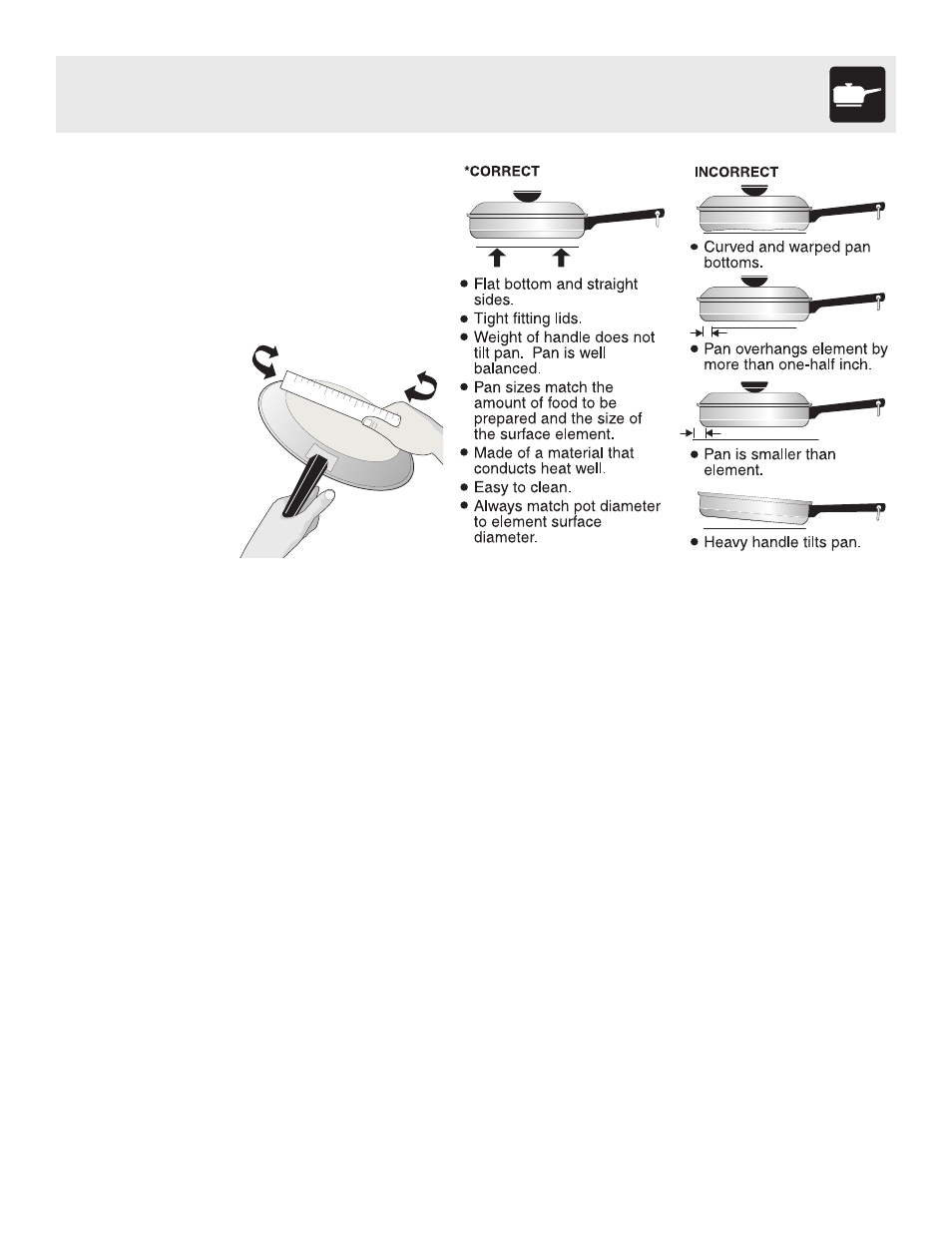 Surface cooking | FRIGIDAIRE ES510 User Manual | Page 13 / 44