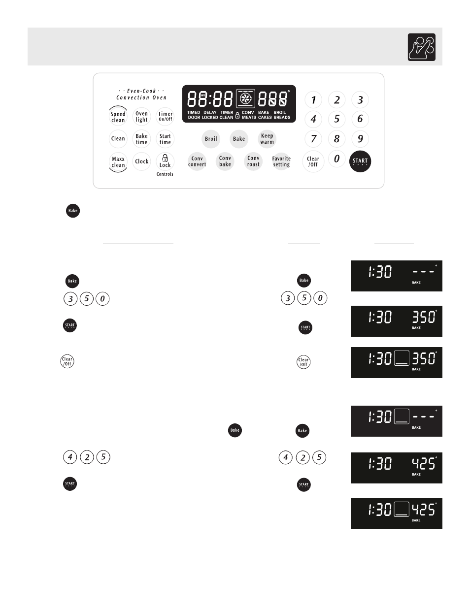 Setting oven controls | FRIGIDAIRE ES510 User Manual | Page 19 / 44