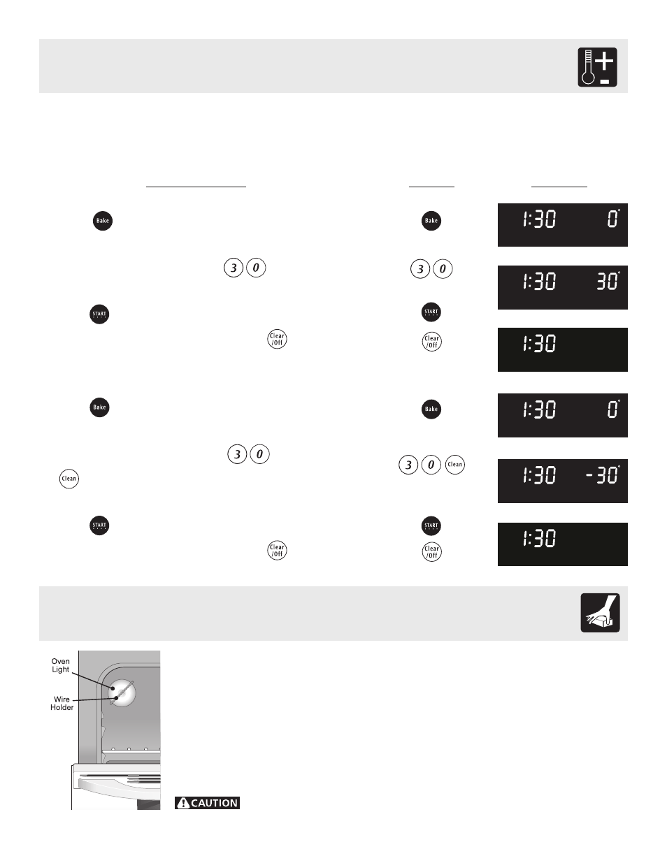 Adjusting your oven temperature, Care & cleaning | FRIGIDAIRE ES510 User Manual | Page 35 / 44