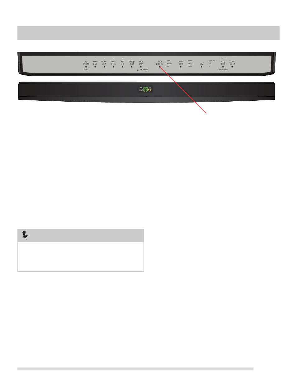 Options selections, Wash cycle selections, Operating instructions | Wash pressure, Getting started hi-temp wash | FRIGIDAIRE 154768501 User Manual | Page 5 / 20