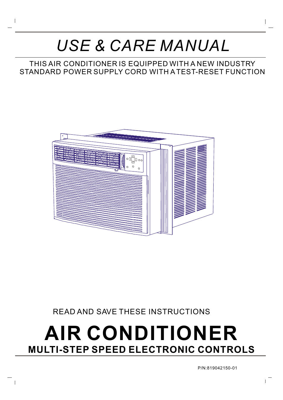 FRIGIDAIRE 819042150-01 User Manual | 11 pages